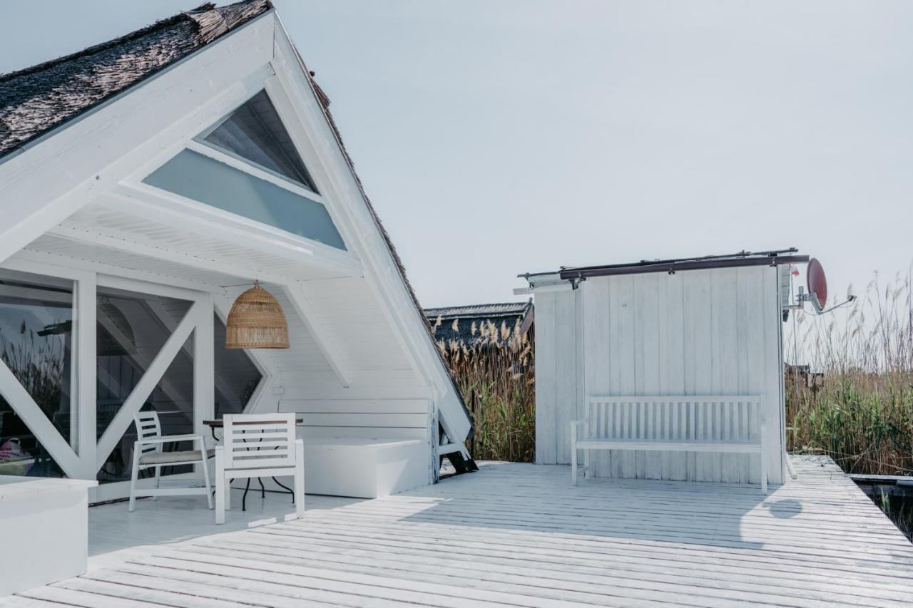 Seehuette Neusiedlersee - Strandhaus, Elektroboot Inklusive Rust Exterior foto