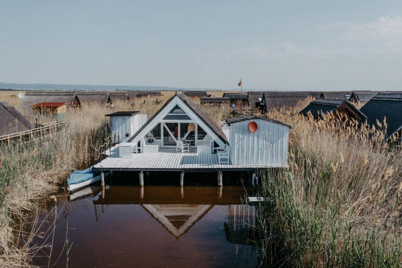 Seehuette Neusiedlersee - Strandhaus, Elektroboot Inklusive Rust Exterior foto